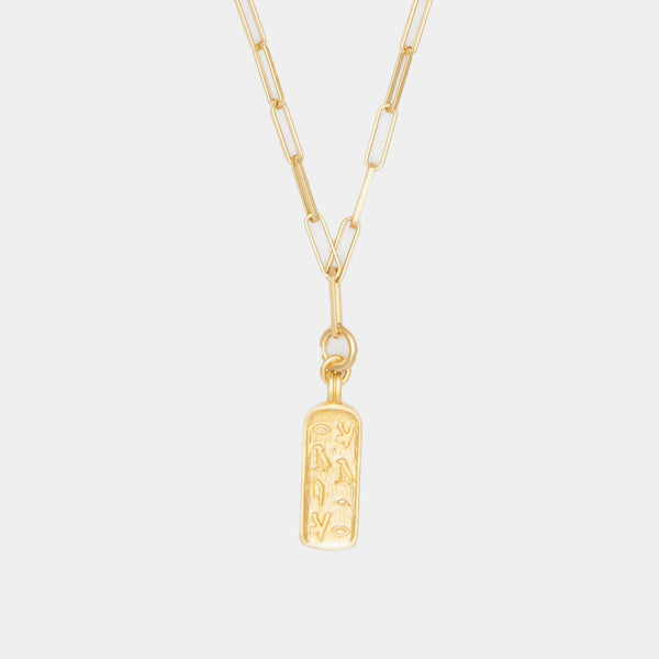Reine Nature Charm on Cairo Chain in Solid Gold