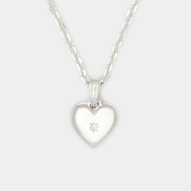 Madeline's Coeur Locket in Silver for Him