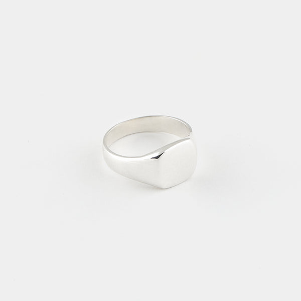Luis Signet Ring in Sterling Silver – DEUX LIONS JEWELRY