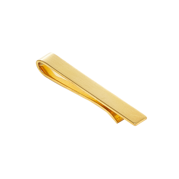 Classic Custom Tie Clip in 14k Gold Vermeil – DEUX LIONS JEWELRY