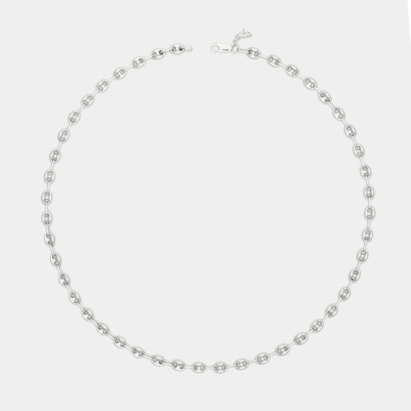 Petit Port Link Chain in Silver