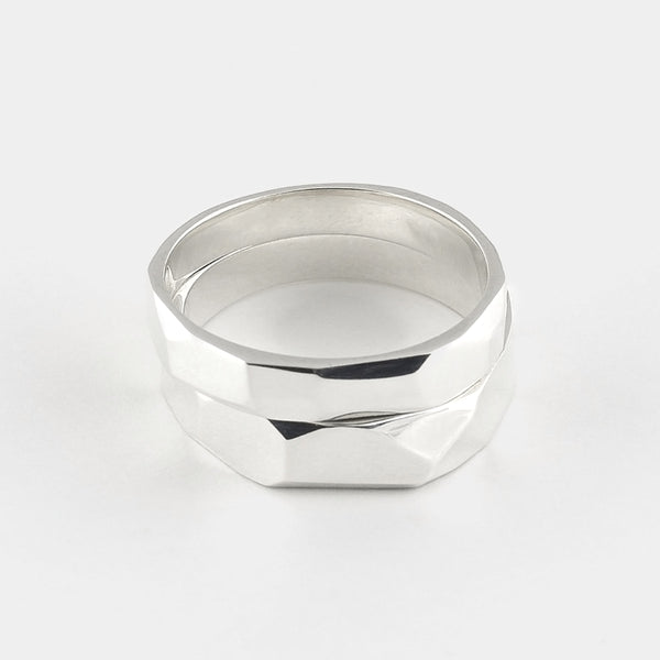 Wild Stack Rings in Silver