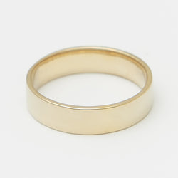 5mm Henchey Band Flat in Gold