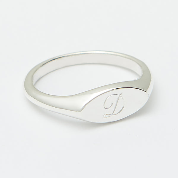 Norman Signet Ring in Sterling Silver