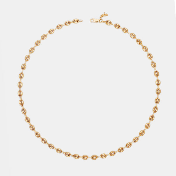 Petit Port Link Chain in Gold