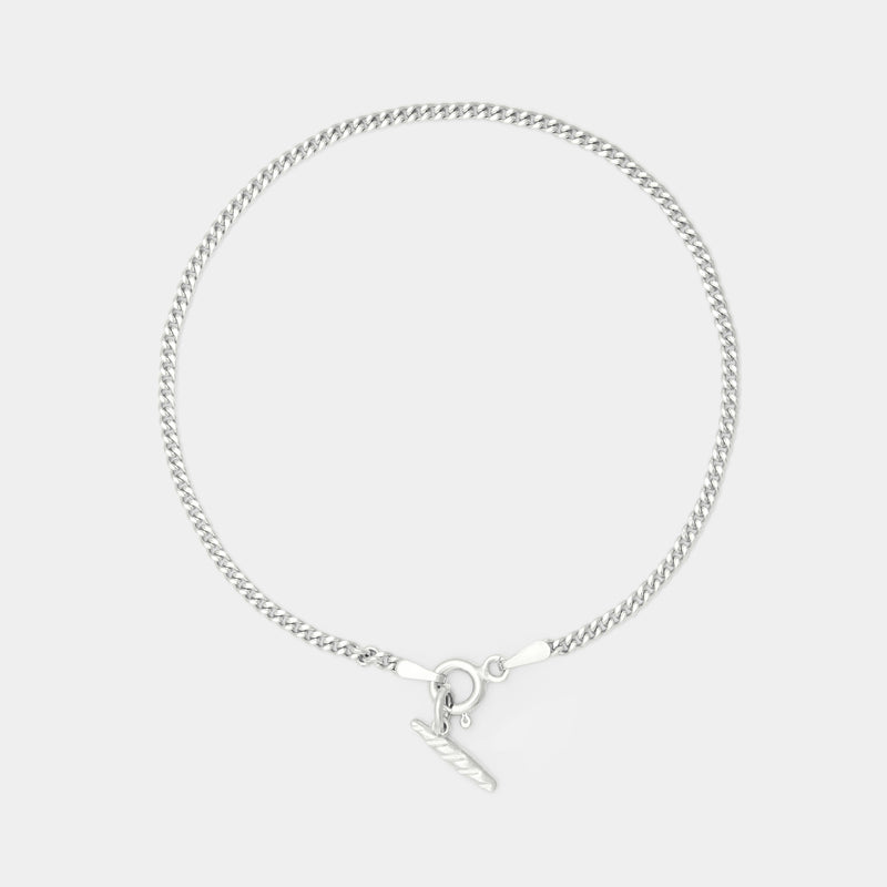 La Baguette Bracelet in Silver