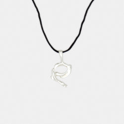 L'alphabet Corde Necklace in Silver