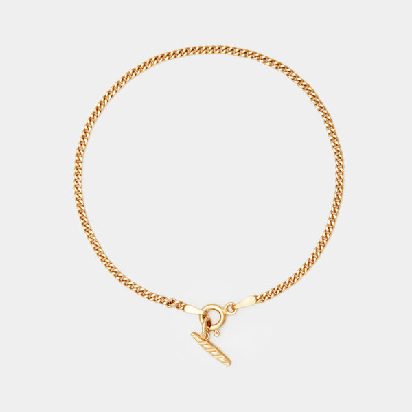La Baguette Bracelet in Gold