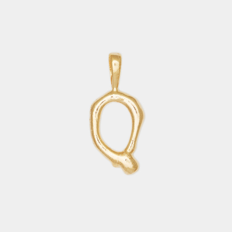 L'alphabet Corde Necklace in Gold