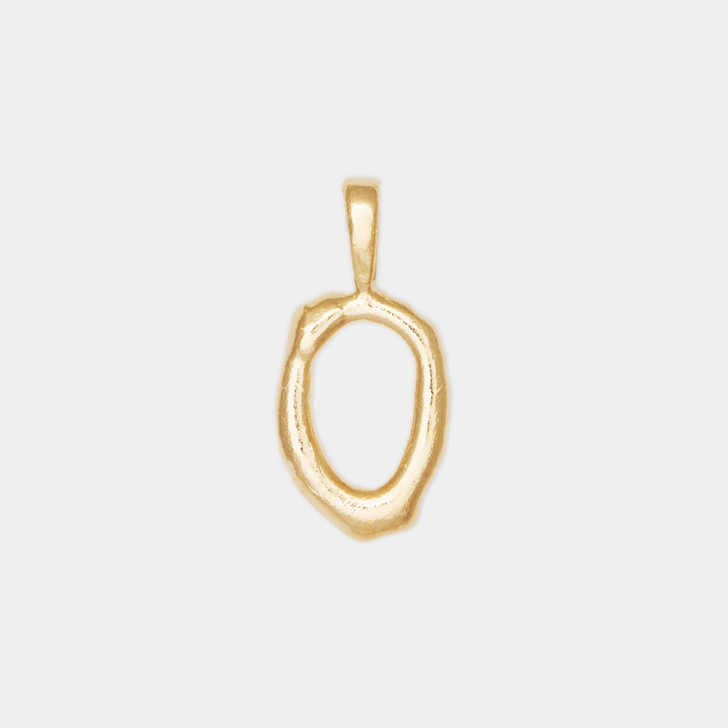 L'alphabet Corde Necklace in Gold