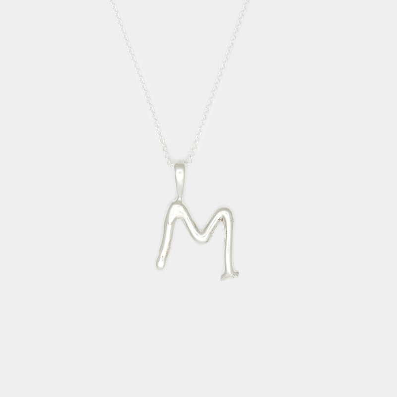 L'alphabet Necklace in Silver