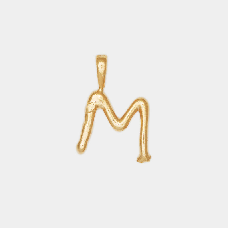 L'alphabet Corde Necklace in Gold