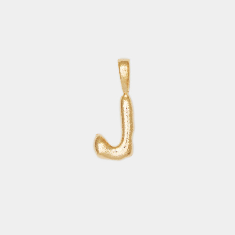 L'alphabet Corde Necklace in Gold