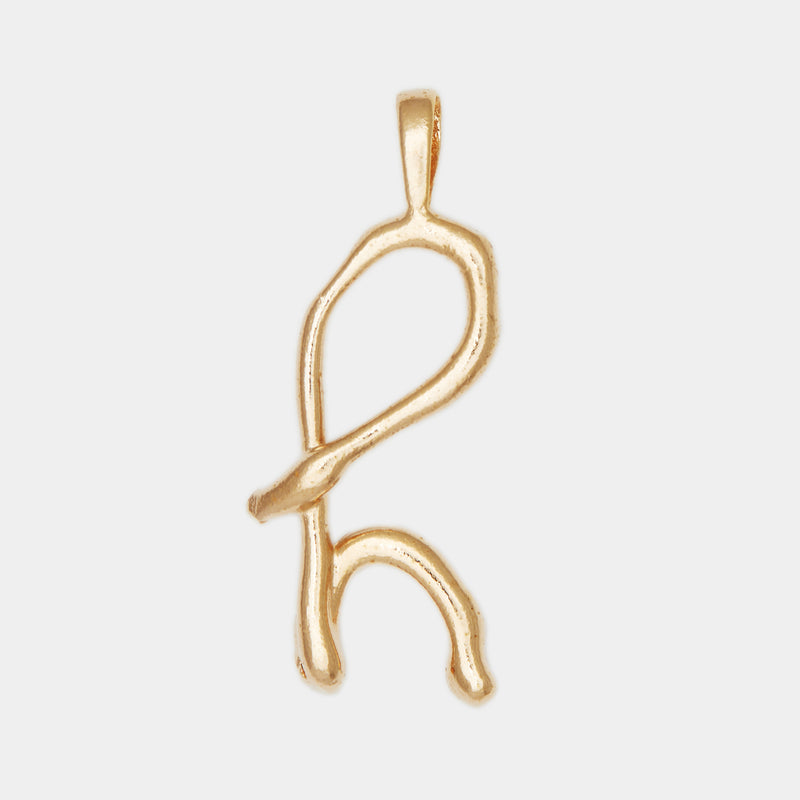 L'alphabet Corde Necklace in Gold