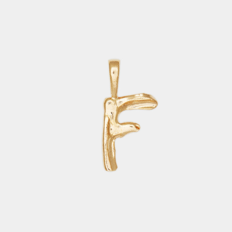 L'alphabet Corde Necklace in Gold