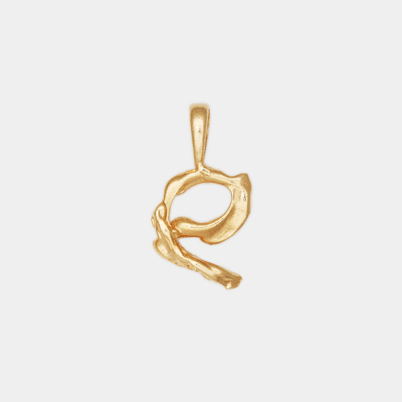 L'alphabet Corde Necklace in Gold