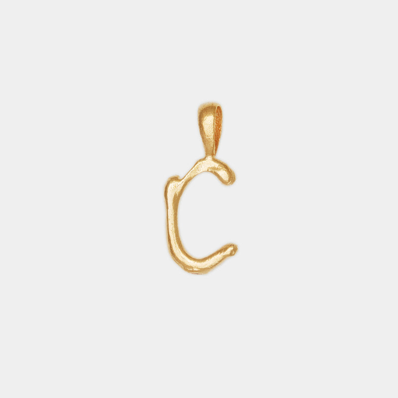 L'alphabet Corde Necklace in Gold