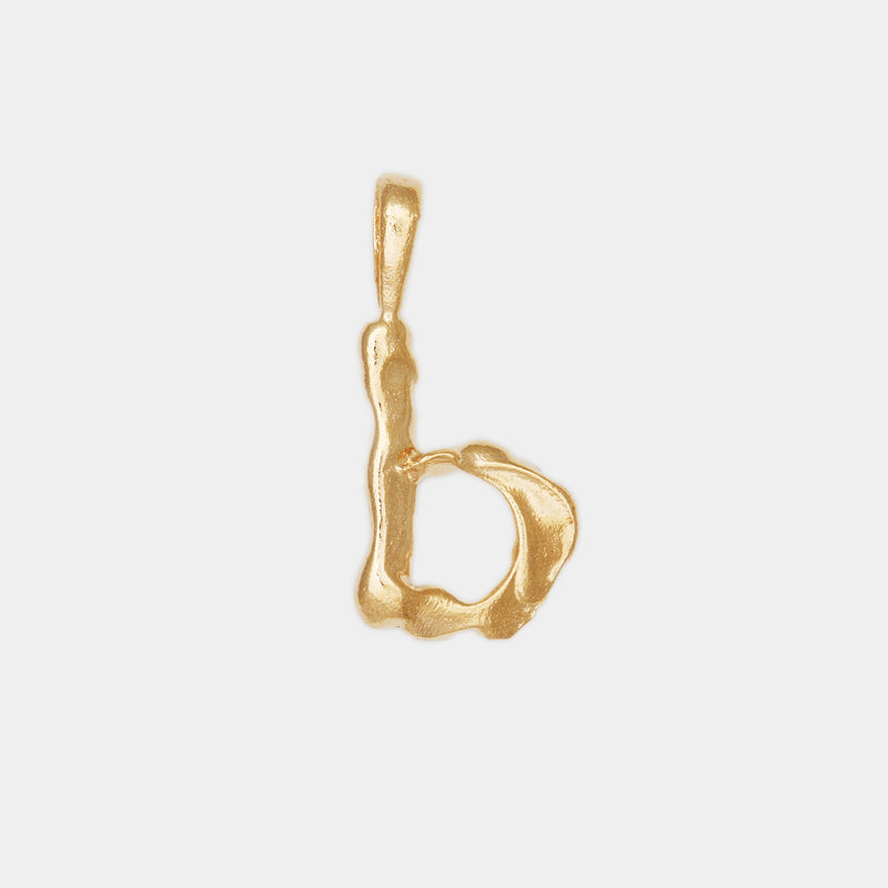 L'alphabet Corde Necklace in Gold