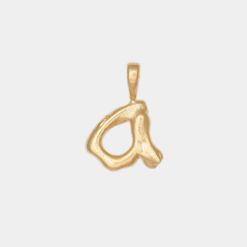 L'alphabet Corde Necklace in Gold