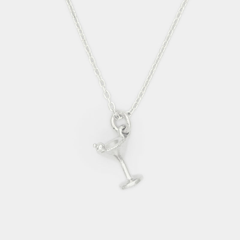Le Martini Necklace in Silver