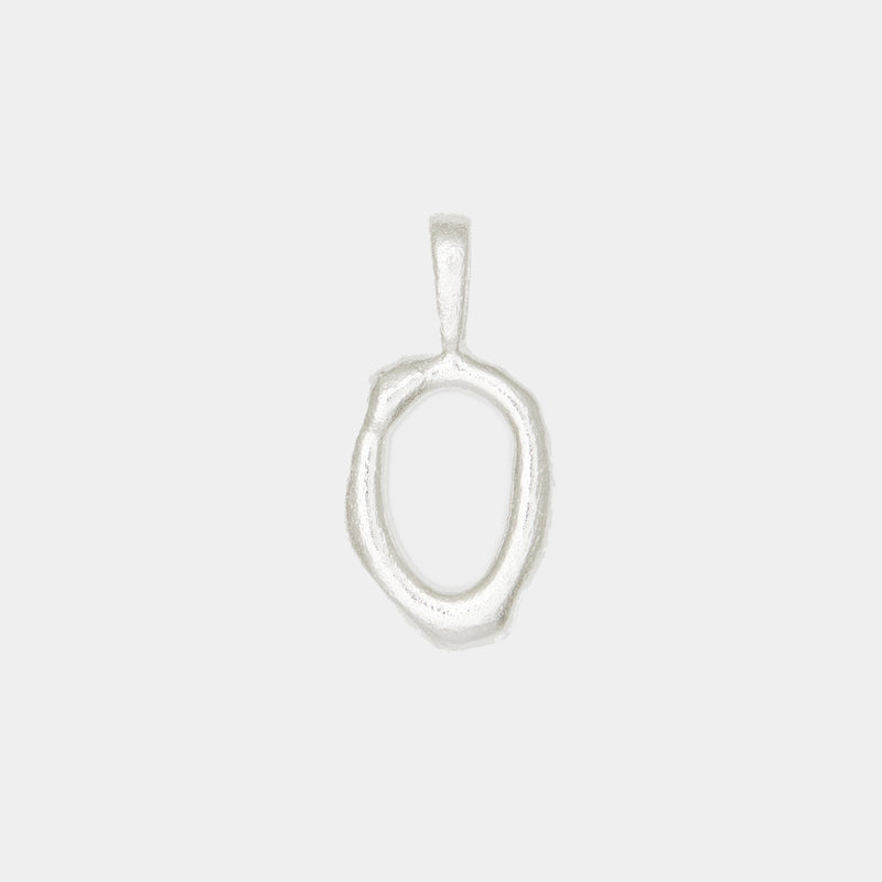 L'alphabet Corde Necklace in Silver