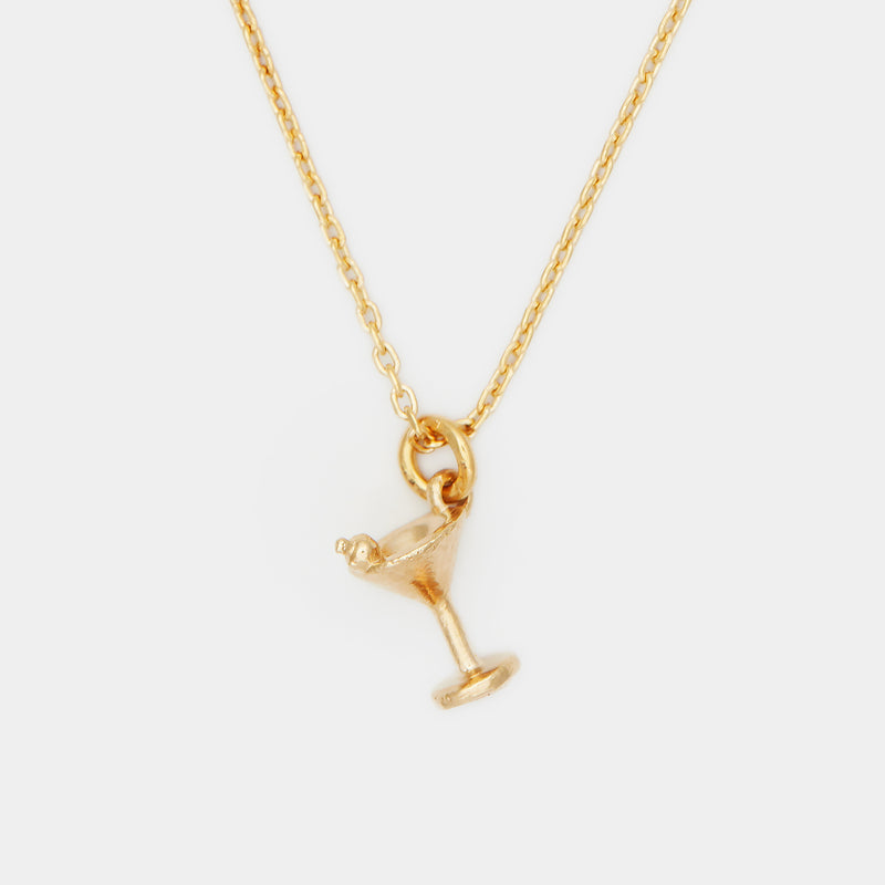 Le Martini Necklace in Gold