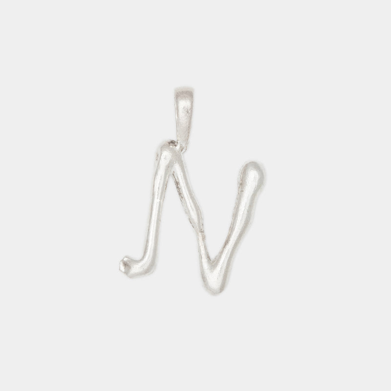 L'alphabet Corde Necklace in Silver