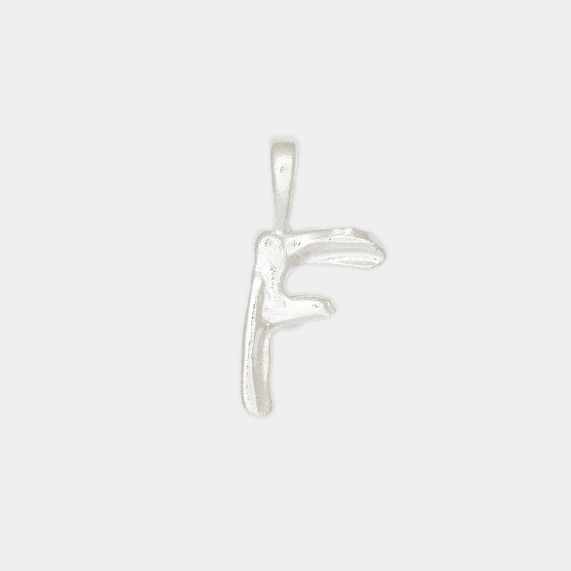 L'alphabet Corde Necklace in Silver