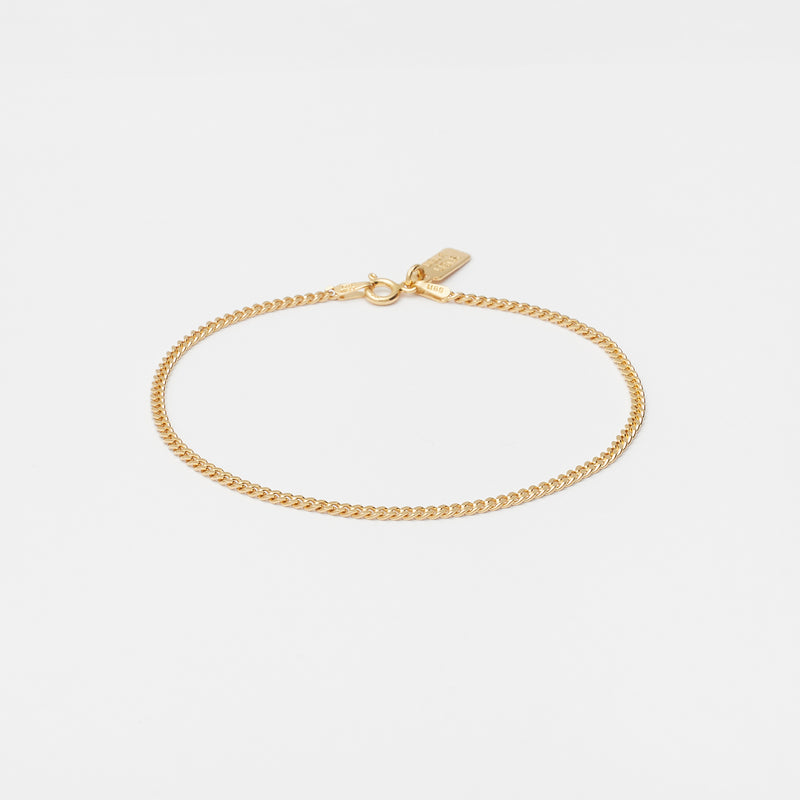 Baby Cuban Bracelet and Chain Duo in Gold