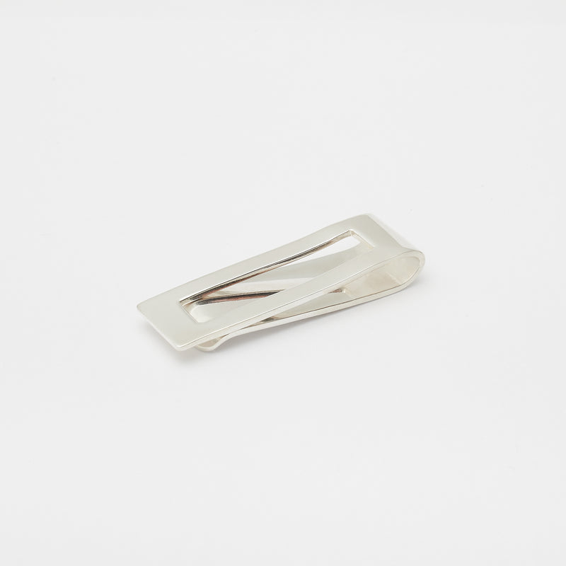 Open Money Clip in Silver