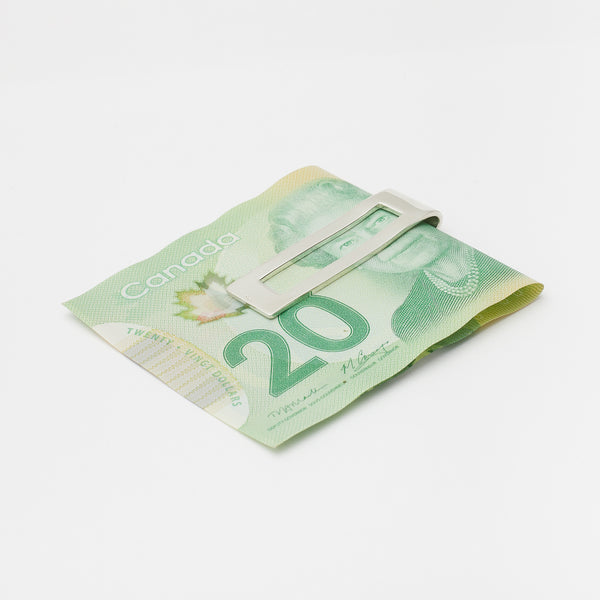 Pince à Billets avec ouverture en Argent