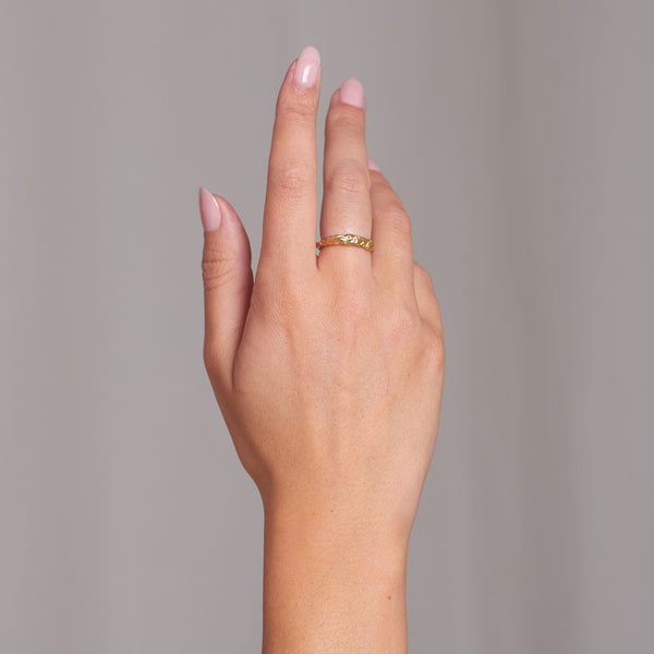 Terra Cocktail Ring in Small in Gold