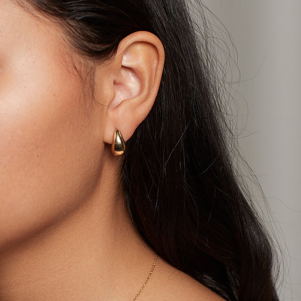 Mini Honeydrop Earrings in Gold