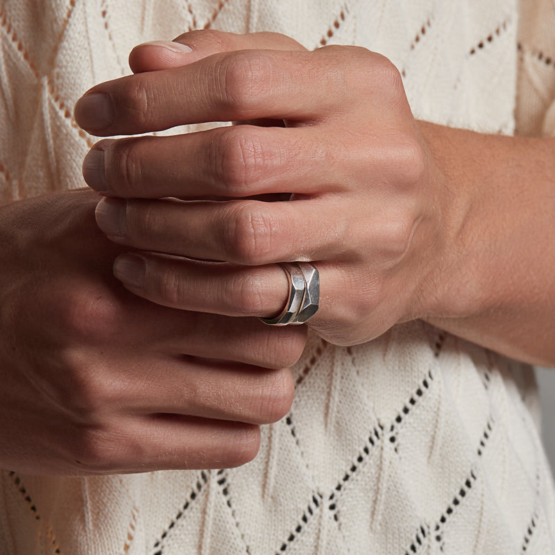 Wild Stack Rings in Sterling Silver