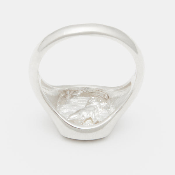 Alexandre Signet Ring in Silver