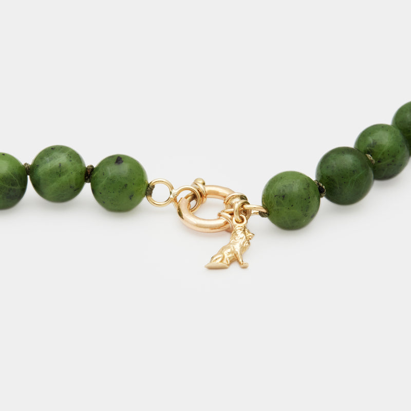 Petit Cian Stone Necklace in Gold