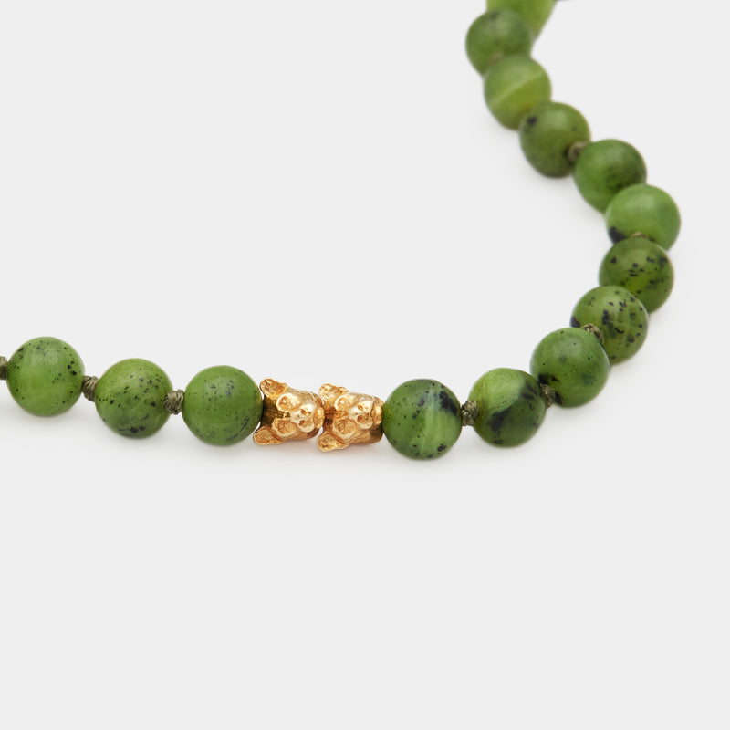 Petit Cian Stone Necklace in Gold