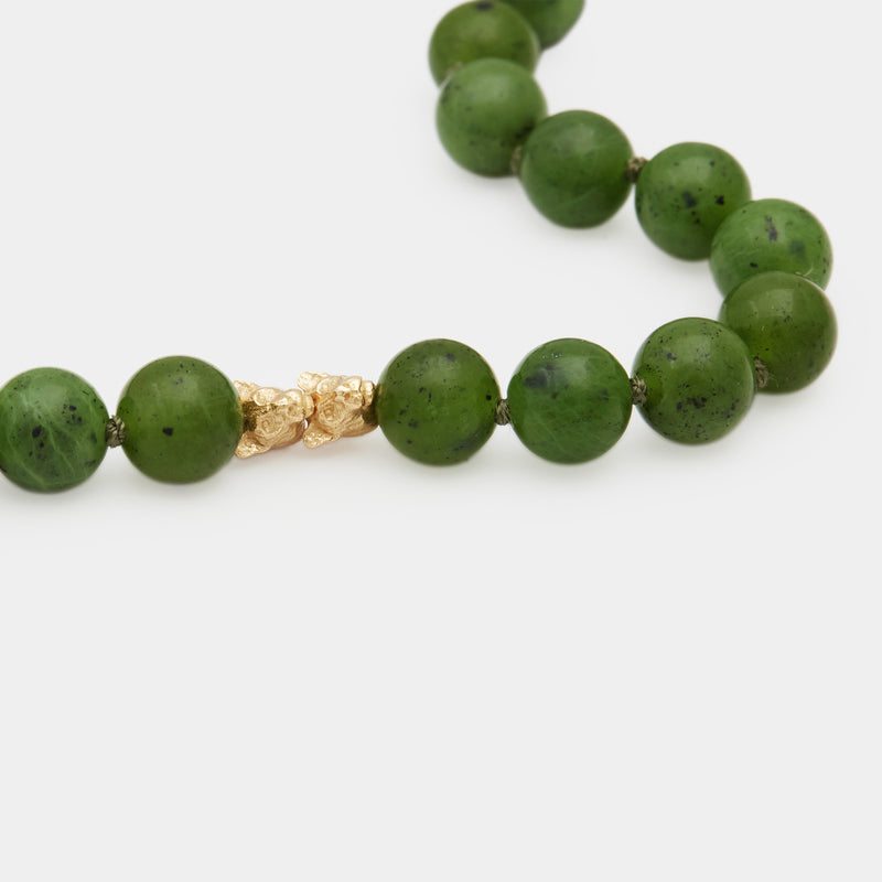 Cian Stone Necklace in Gold