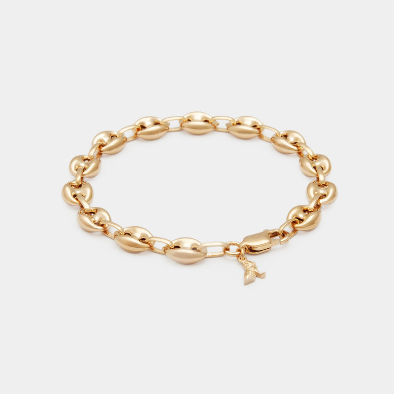 Port Link Bracelet in Gold
