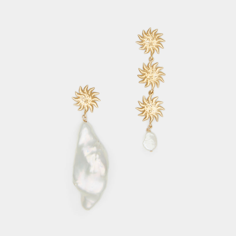 Solana Baroque Pearl Earrings
