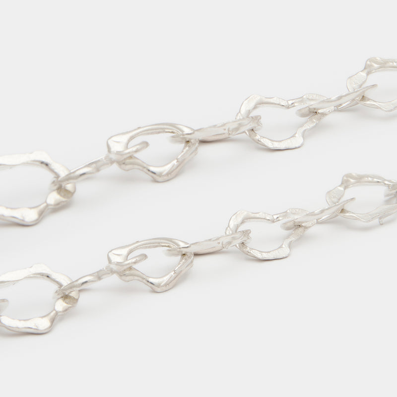 Terra Crafted Choker with Sophia Charm in Silver