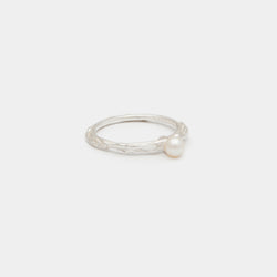 Bague de Perle Terra en Argent