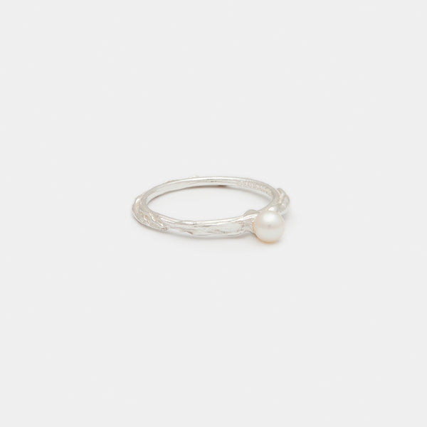 Bague de Perle Terra en Argent