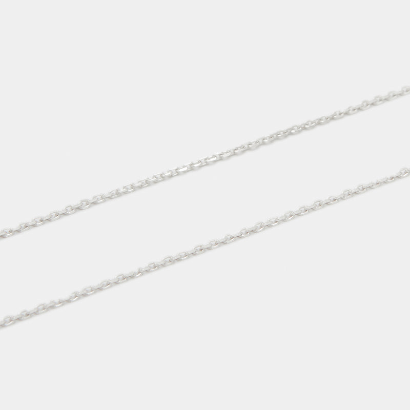 Dainty Diamond Cut Chain in Silver