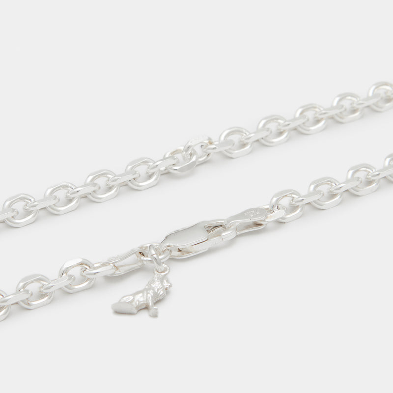 Teen Diamond Cut Chain in Silver