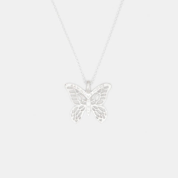 Collier Mirabal Butterfly en Argent