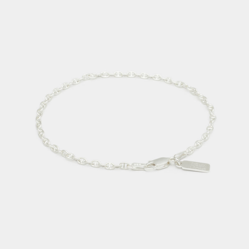 Marina Link Bracelet in Silver