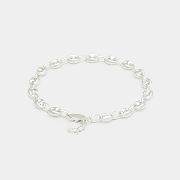 Petit Port Link Bracelet in Silver