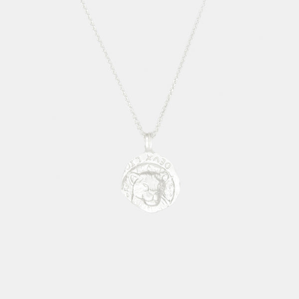 Medusa Necklace in Silver