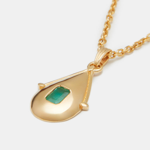 Villa Birthstone Necklace in Gold